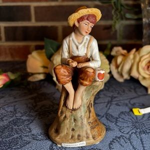 Norman Rockwell porcelain “Summertime 1933” size 6”x 2 1/2” excellent condition